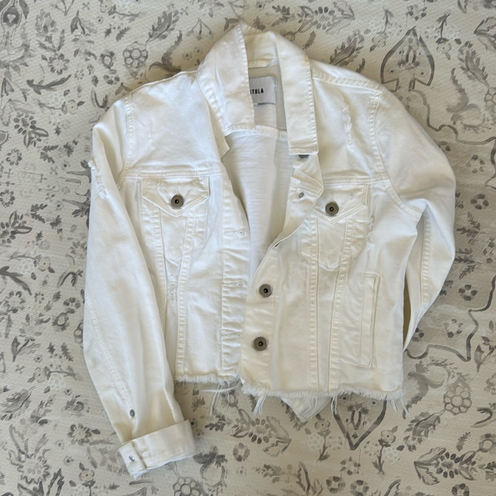 Pistola cropped Jean jacket